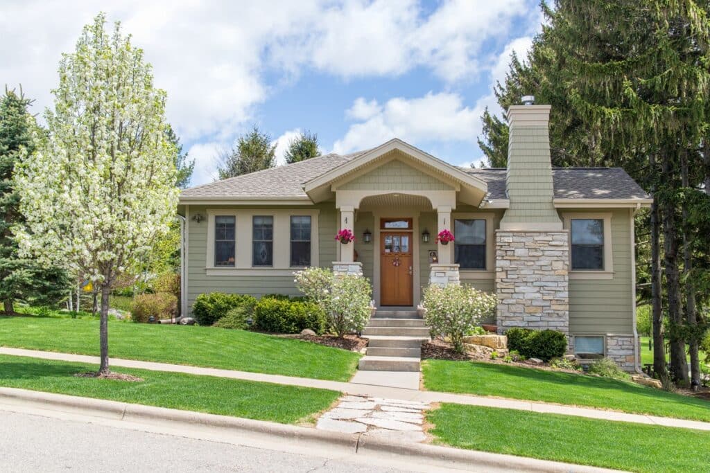 bungalow de style craftsman