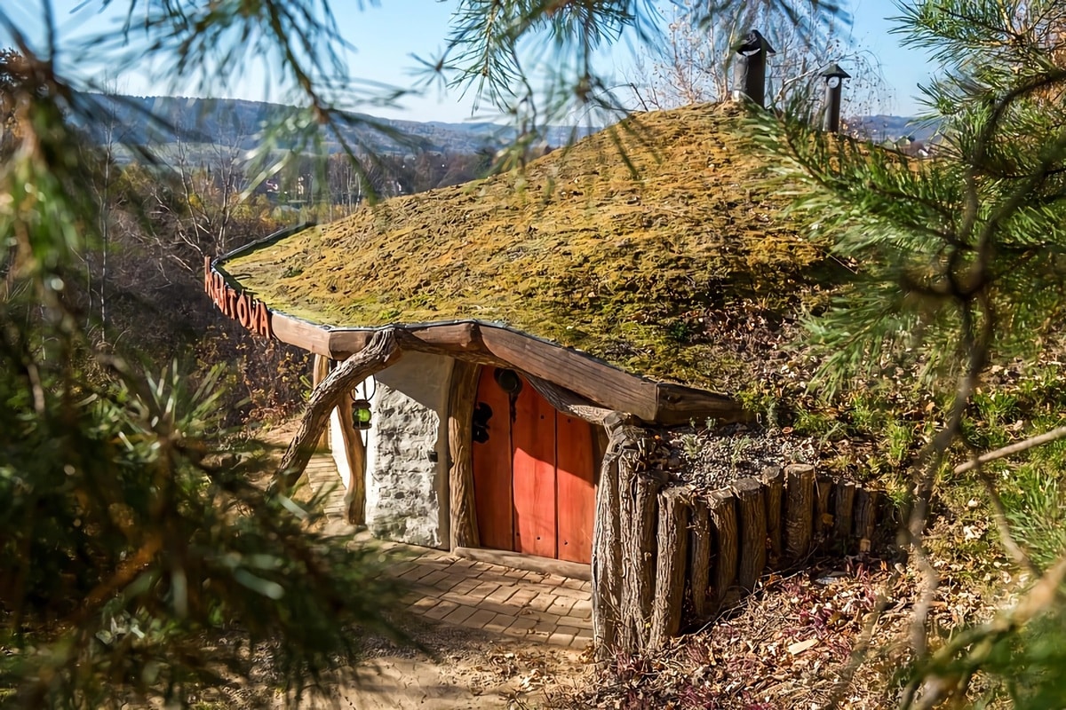 maison de style hobbit