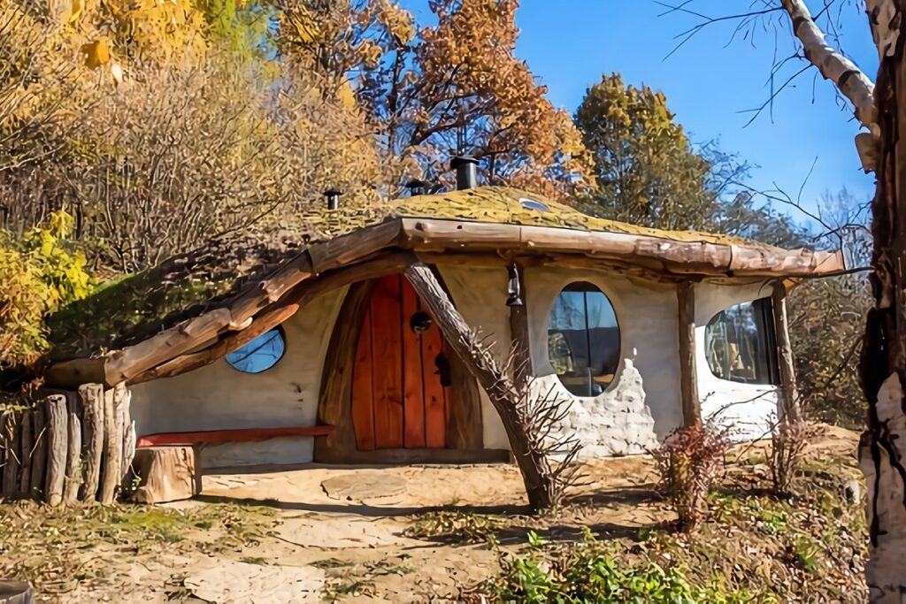belle maison de style hobbit