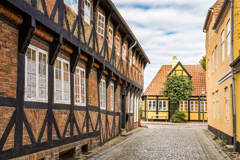 maisons à colombages à Ribe