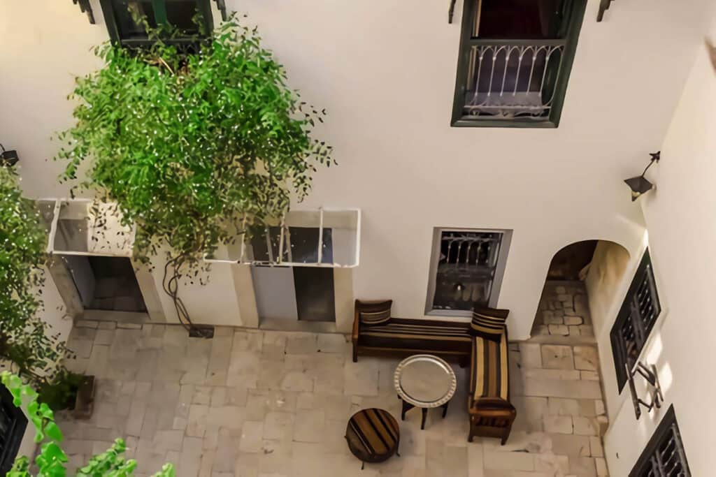 cour intérieur médina Tunis