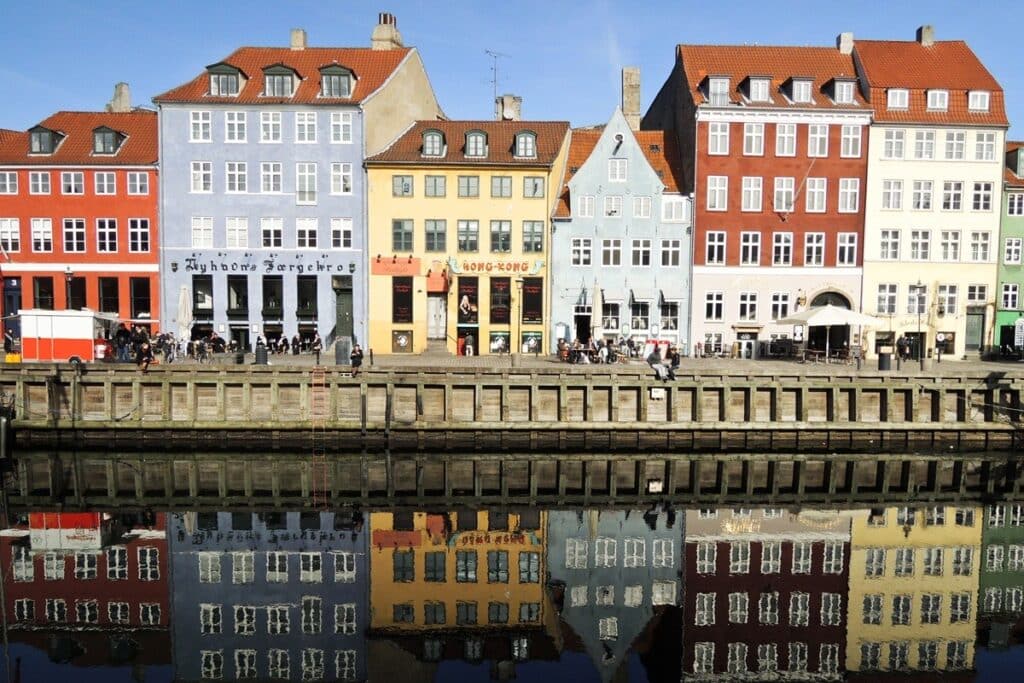 maisons colorées de Nyhavn