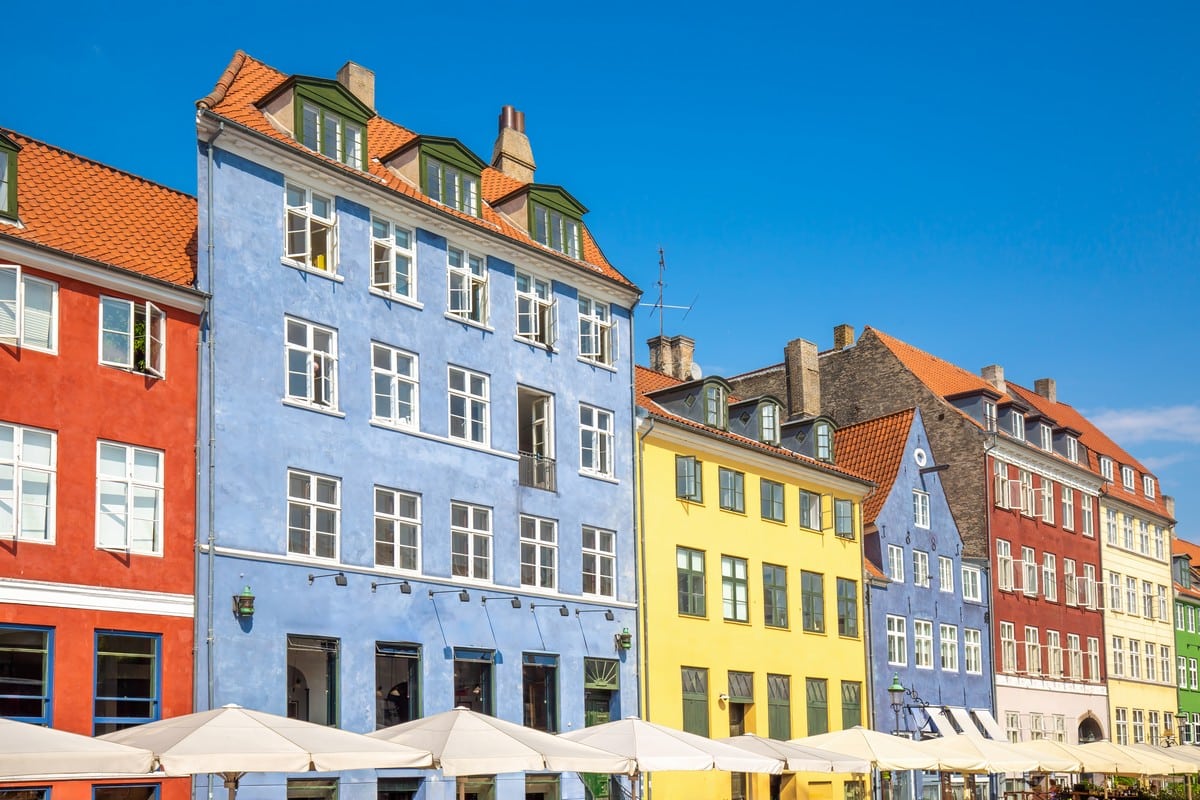 maisons colorées nyhavn