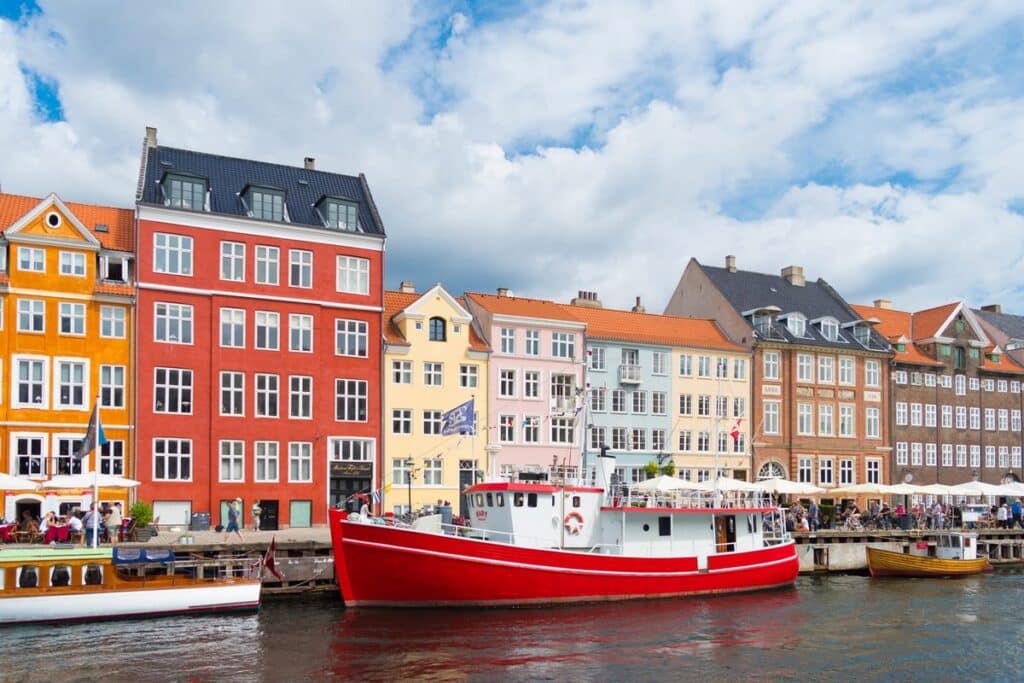 maisons colorées nyhavn