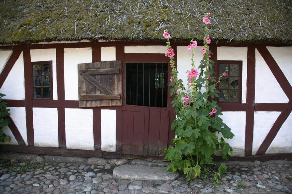 ancienne maison à colombages à Odense