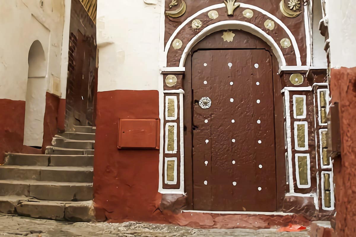 porte de la casbah d'Alger