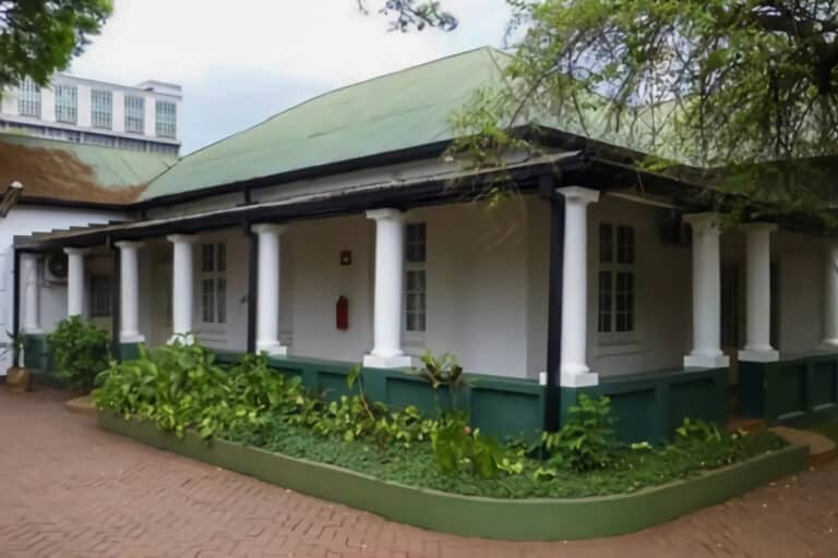 maison coloniale au Zimbabwe