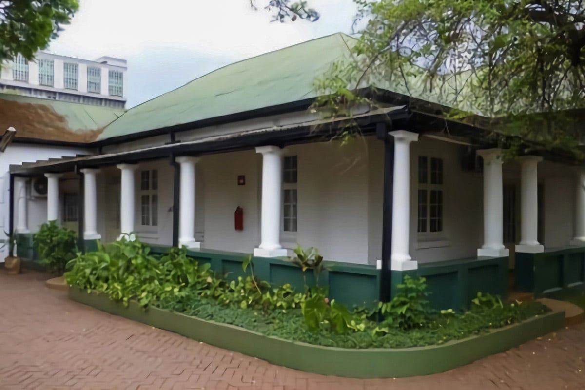 maison coloniale au Zimbabwe