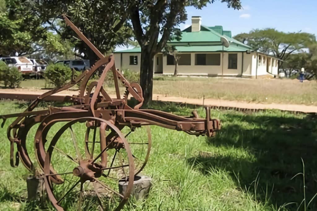 ancienne ferme coloniale au Zimbabwe