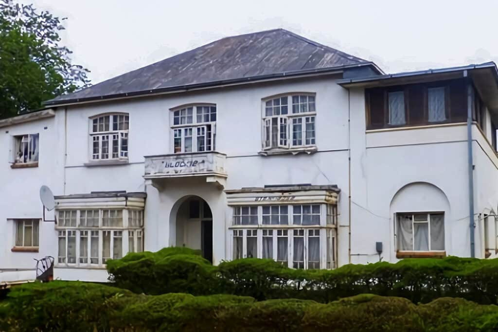 grande maison coloniale au Zimbabwe