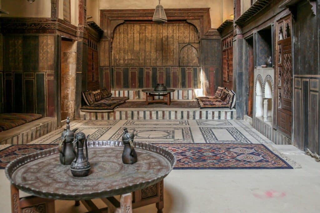 cour maison traditionnelle du Caire
