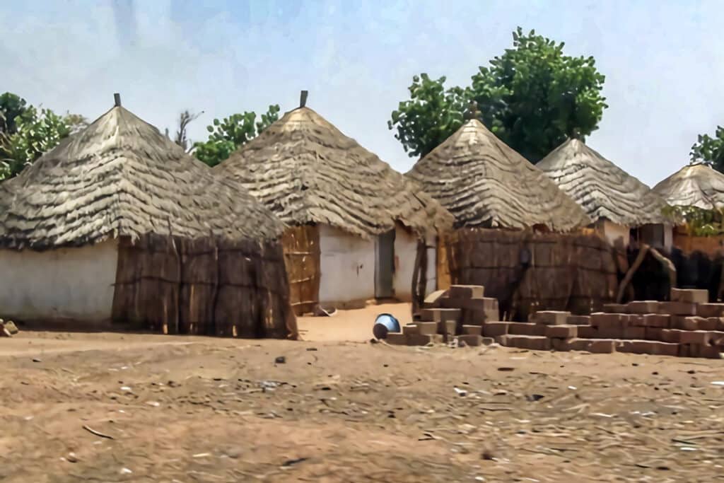 village rural en Gambie
