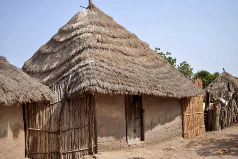 maisons rurales en Gambie
