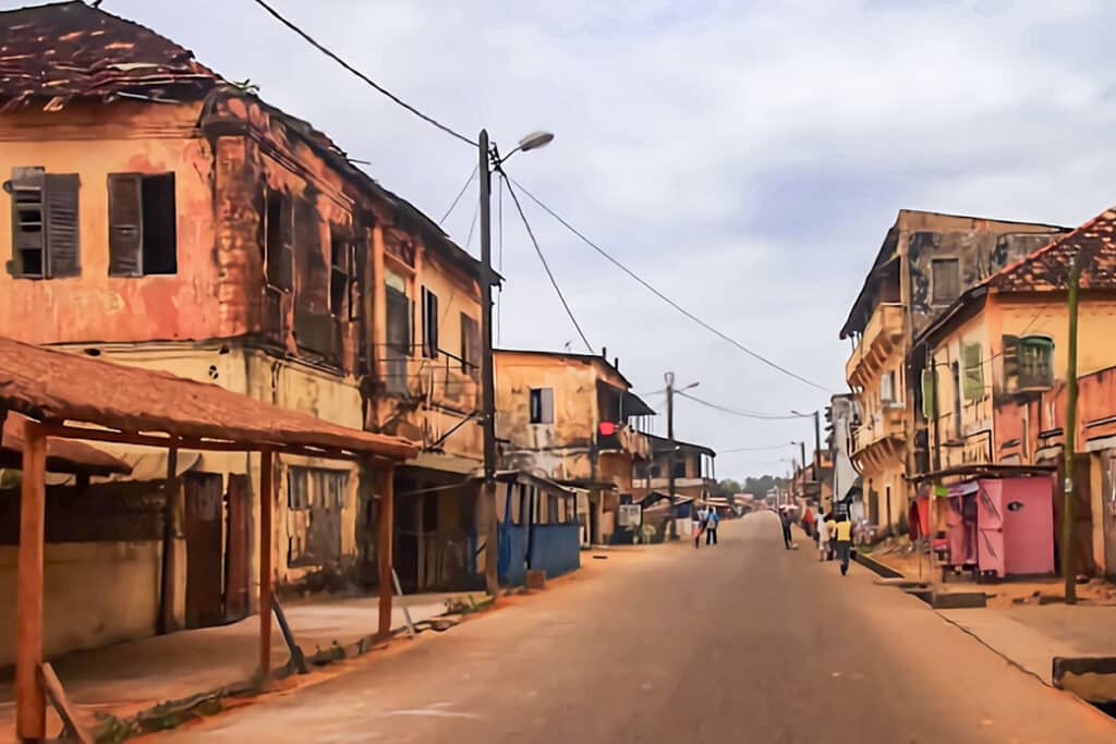 quartier FRance de Grand Bassam