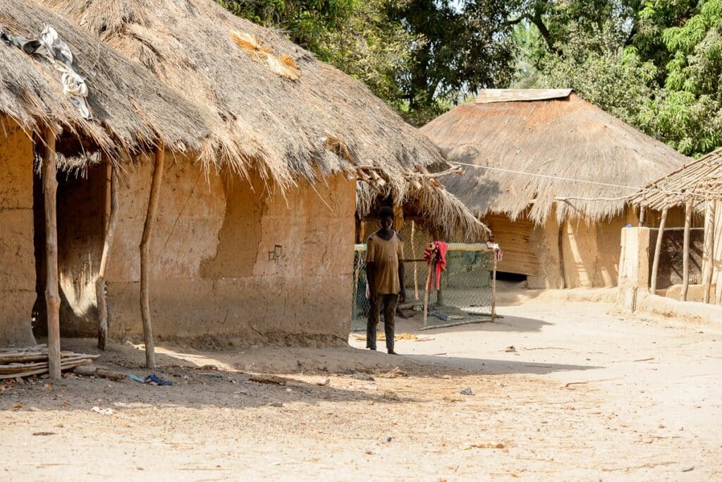 maisons traditionnelles guinée bissau