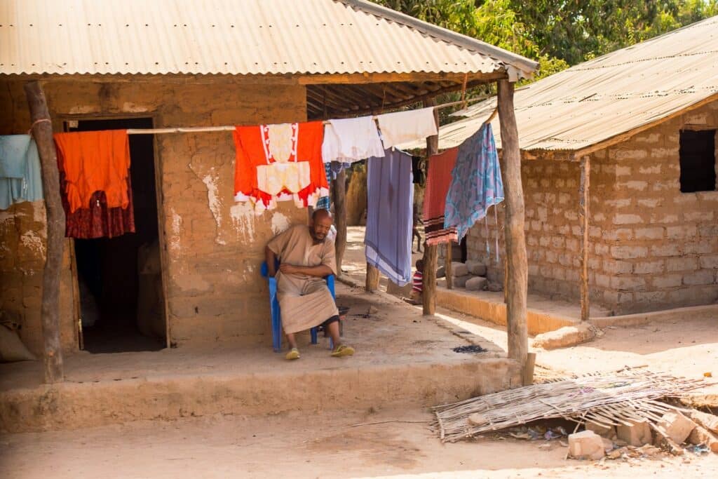 maisons rurales en Guinée Bissau