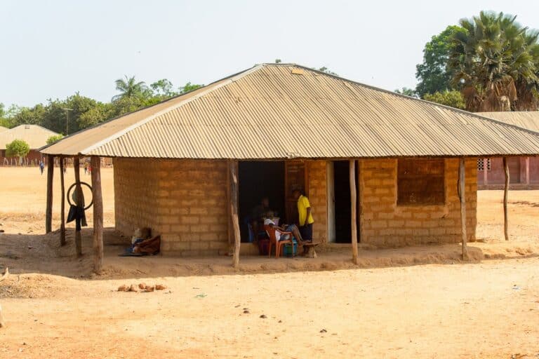 maison rurale en Guinée Bissau