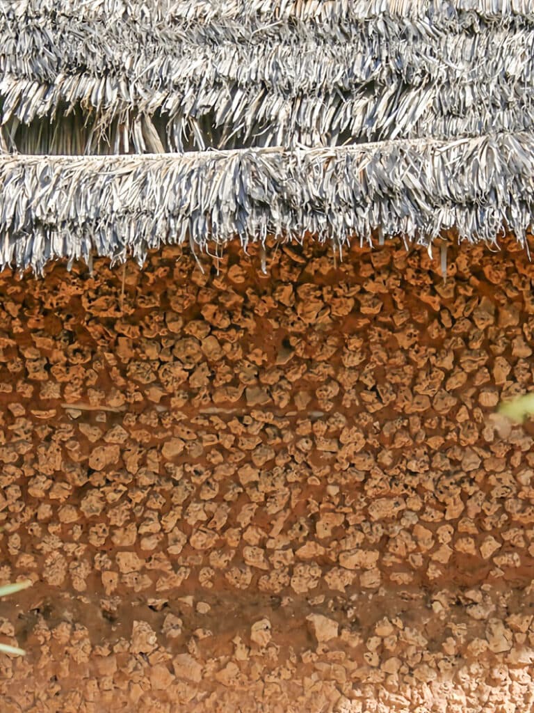 mur de lamu en pierre de corail