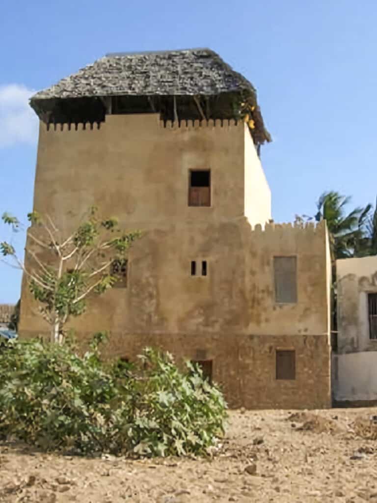 maison swahili à Lamu
