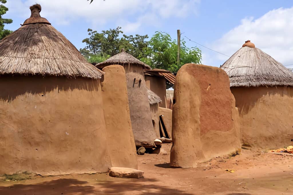 village typique du ghana