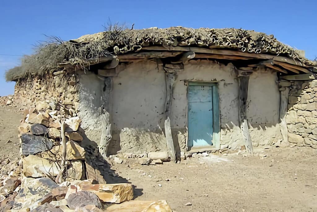 maison traditionnelle Hidmo en Érythrée