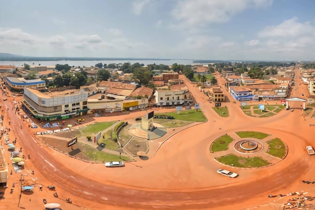 rues de bangui