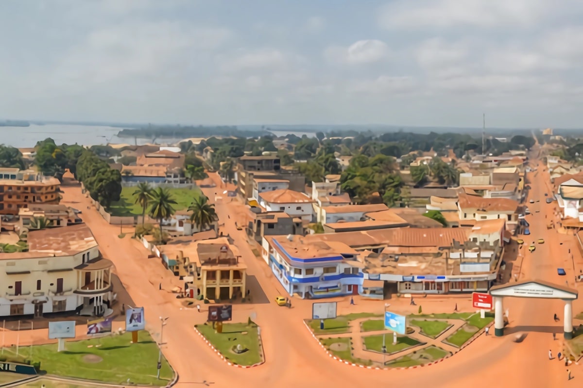 maisons à Bangui