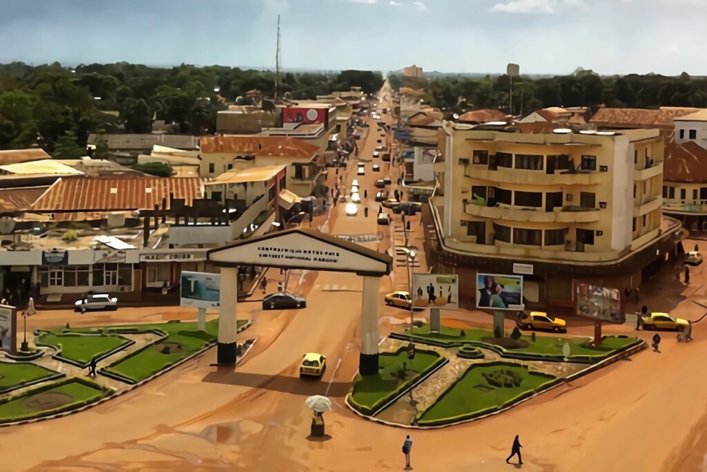 maisons à bangui