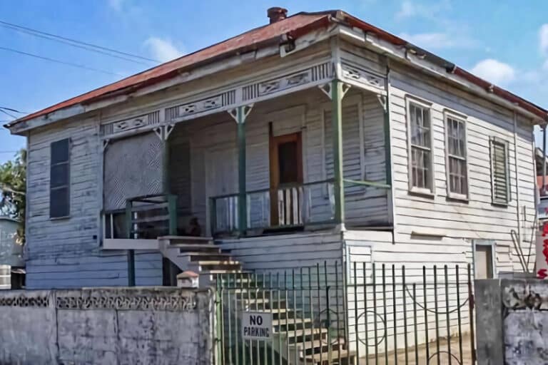 maison coloniale à Belize City