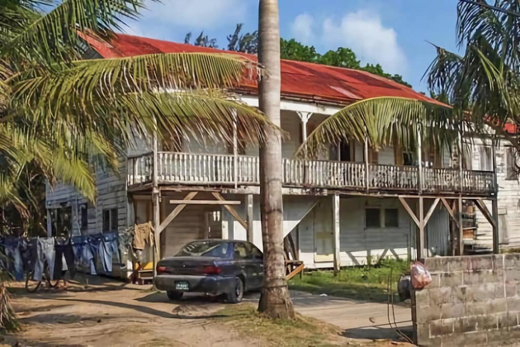 grande demeure coloniale à Belize City