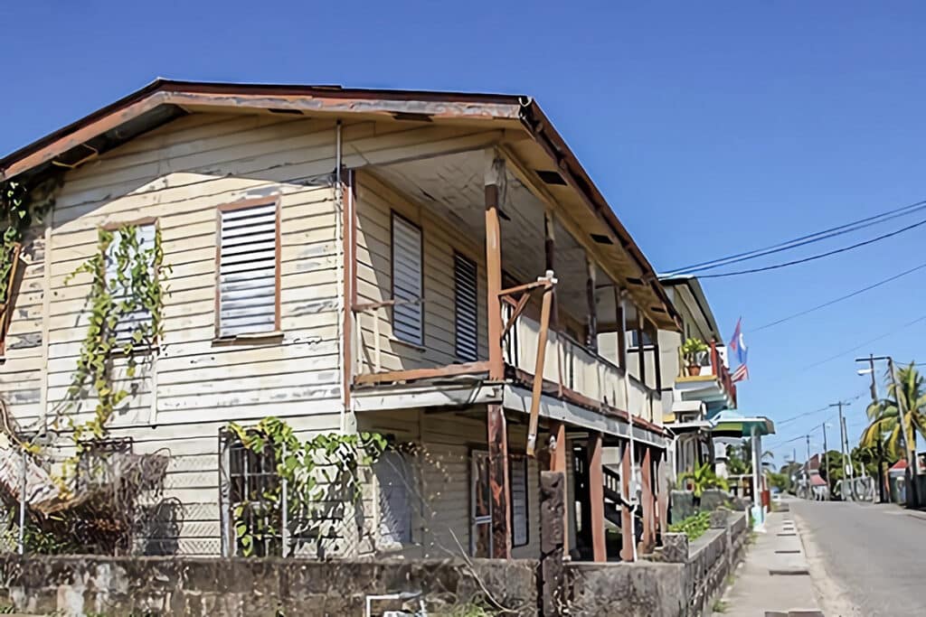 maison coloniale belize city