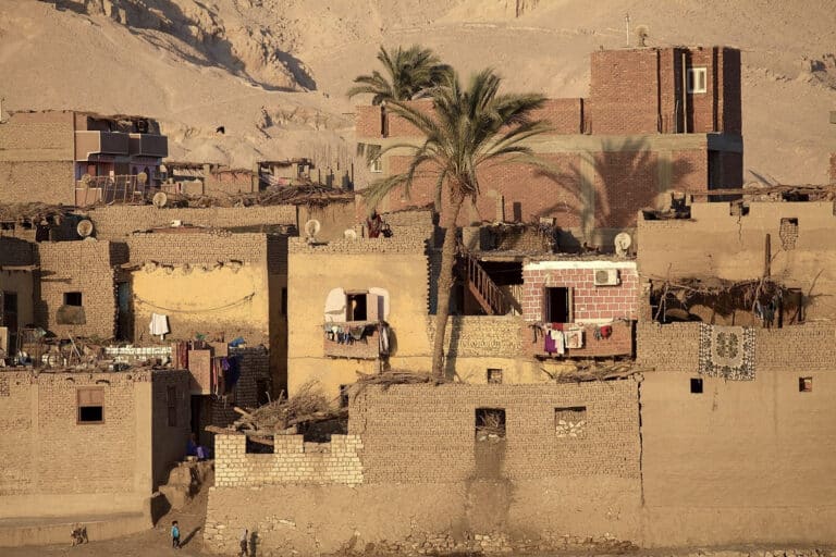 maisons traditionnelles en Égypte