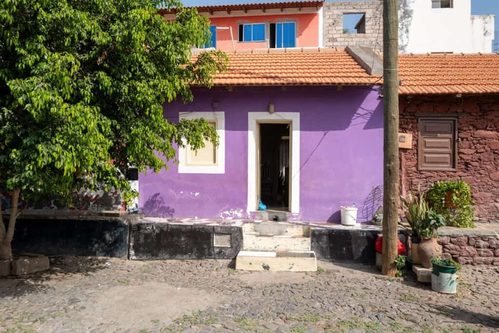 Petite maison coloniale à Cidade Velha sur l'île de Santiago