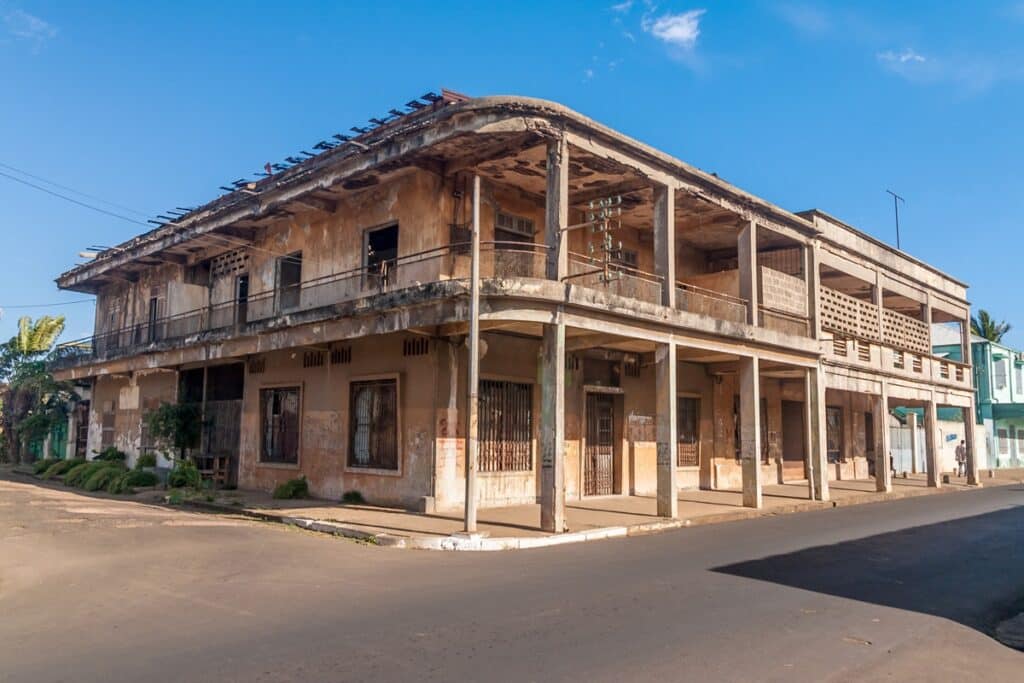 maison coloniale à Antsiranana