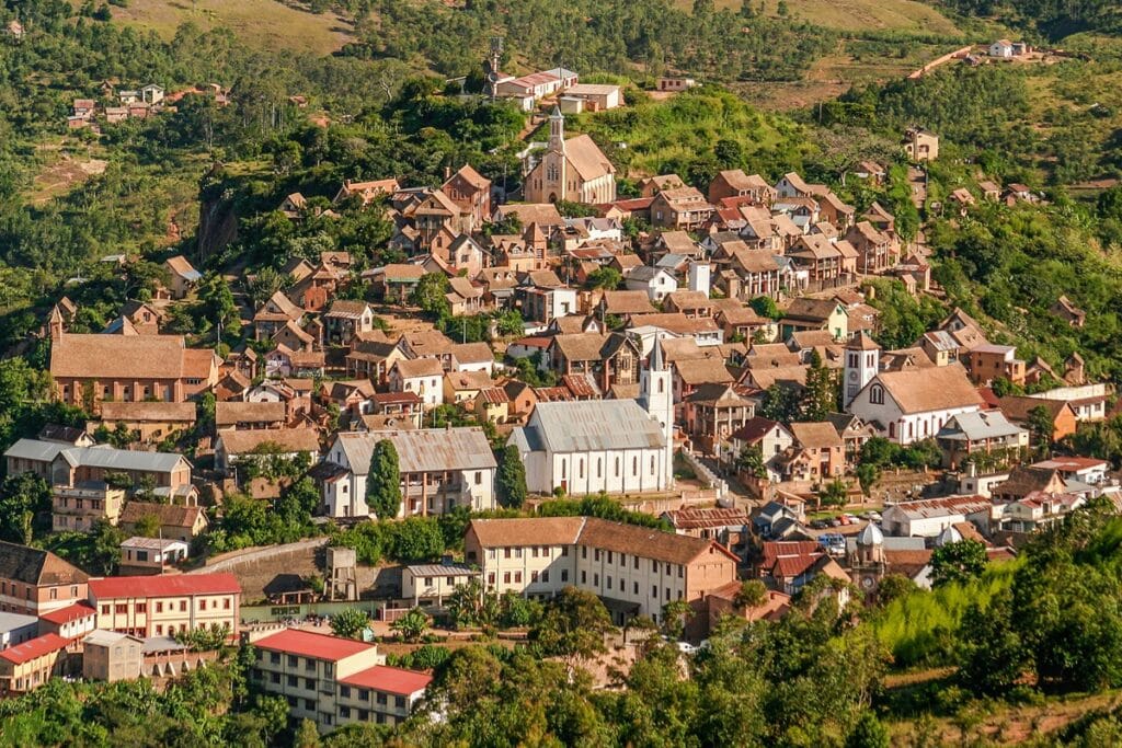 vieille ville de Fianarantsoa