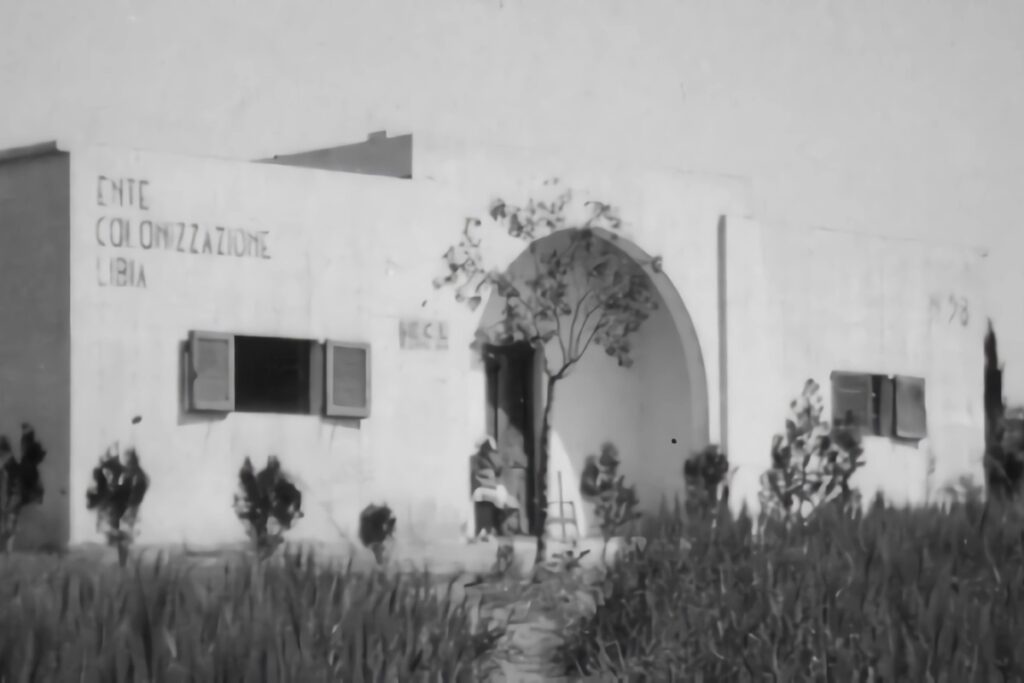 Ancienne maison italienne en Libye