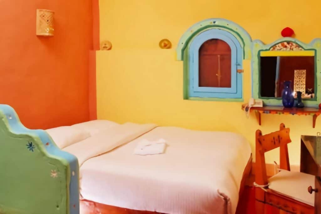 chambre colorée
