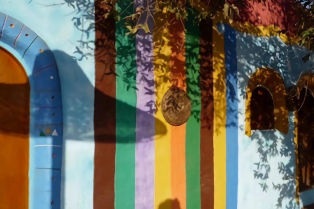 façade colorée