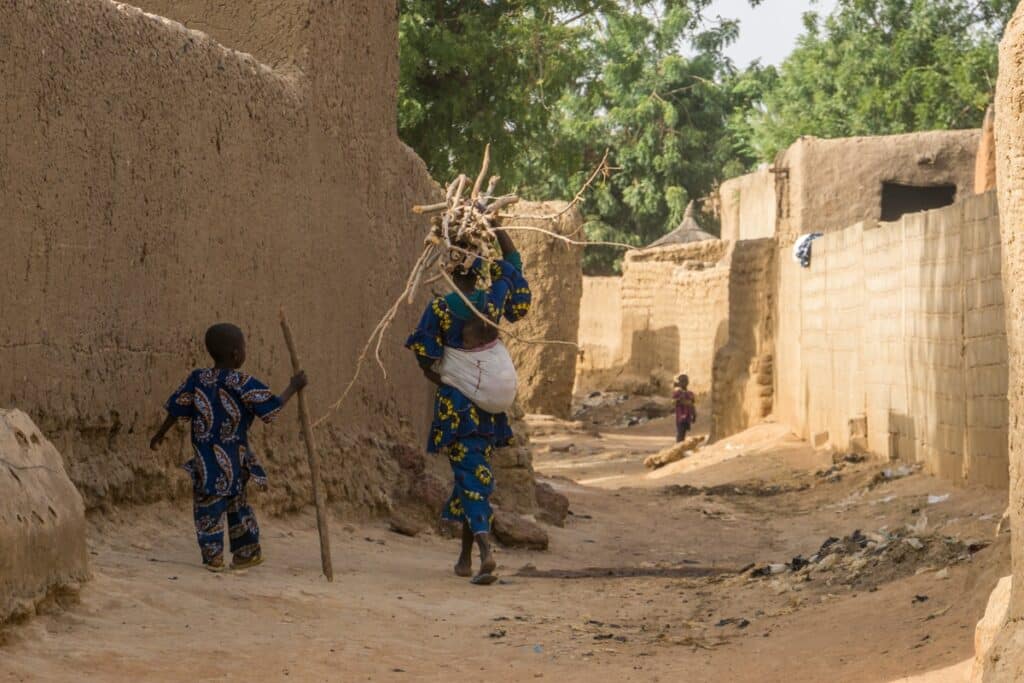 rue de village bambara