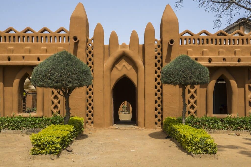 architecture bambara à Segou