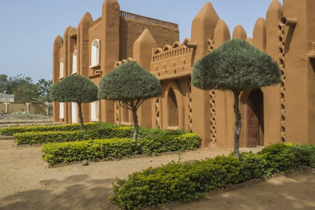 architecture bambara à Segou