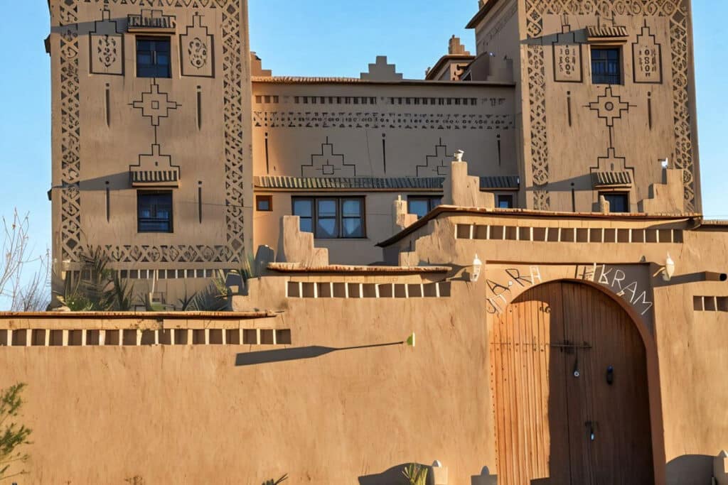 Dar traditionnel du Maroc