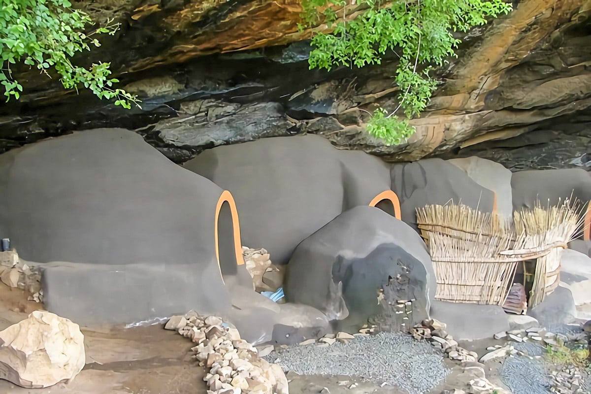 maisons troglodytes de Kome