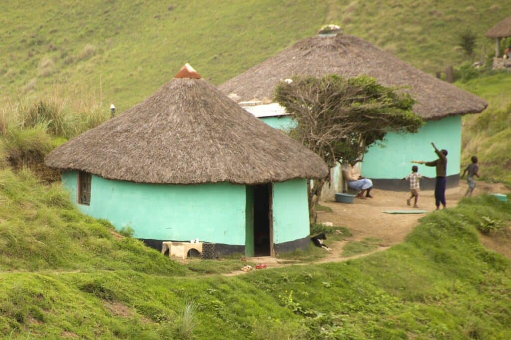 huttes du peuple xhosa