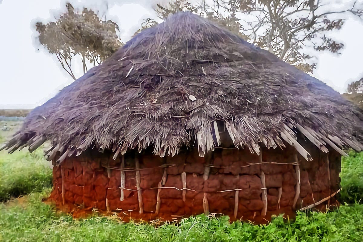 hutte du peuple Taita