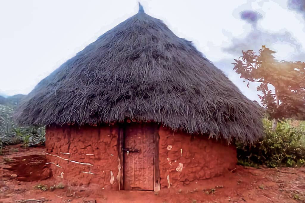 hutte du peuple Taita