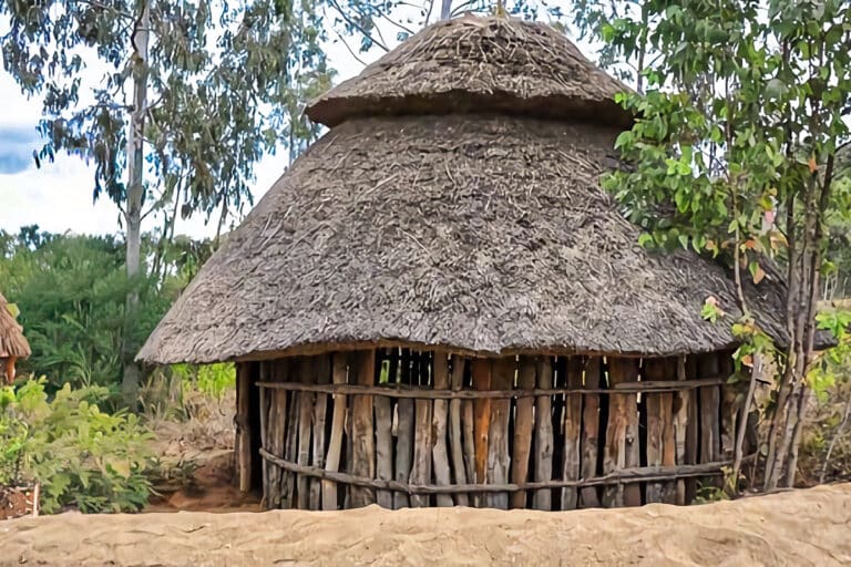 hutte traditionnelle Konso