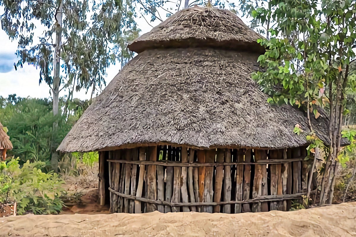 hutte traditionnelle Konso