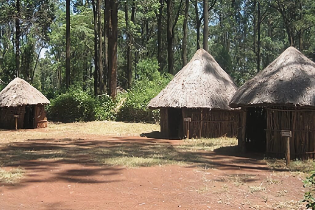 maisons traditionnelles du Kenya