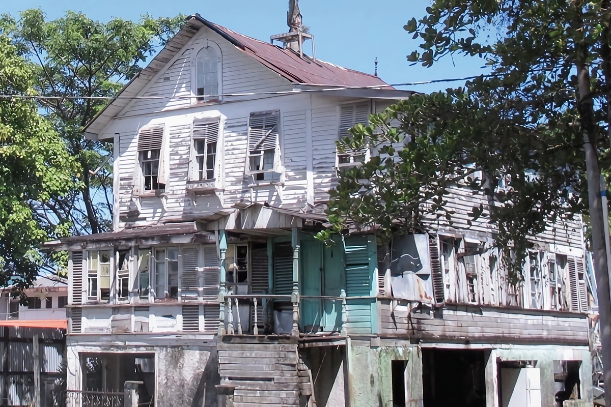 maison en bois de Georgetown